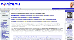 Desktop Screenshot of excitron.com